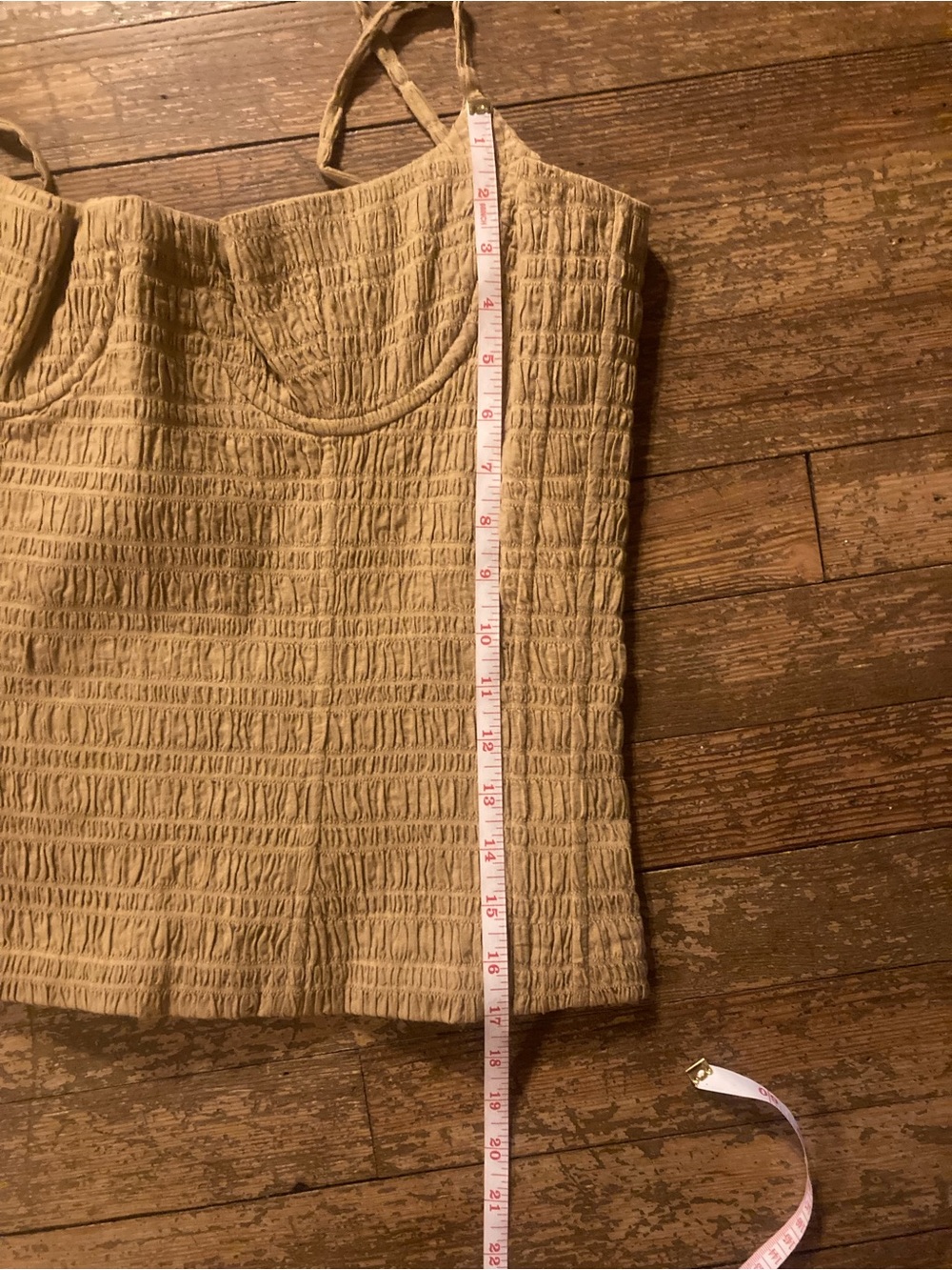 Nikki Chasin Feliz Bustier Top in Terracotta — Corset, Boning - Picture 15 of 15